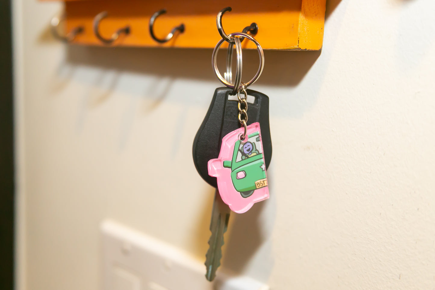 In the Car Best Friends Keychain Set