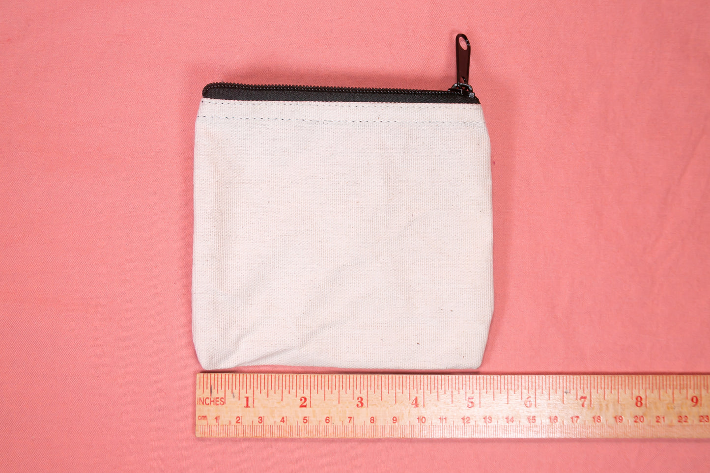 Campfire Canvas Zipper Pouch