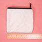 Treat Yourself Canvas Zipper Pouch