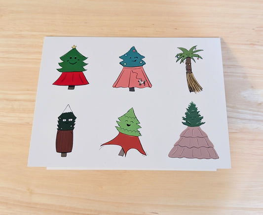 Christmas Tree Skirts Card