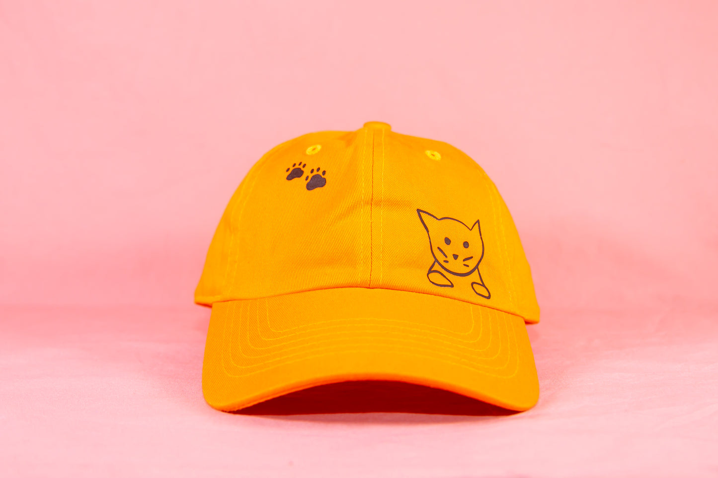 Orange Cat Baseball Cap
