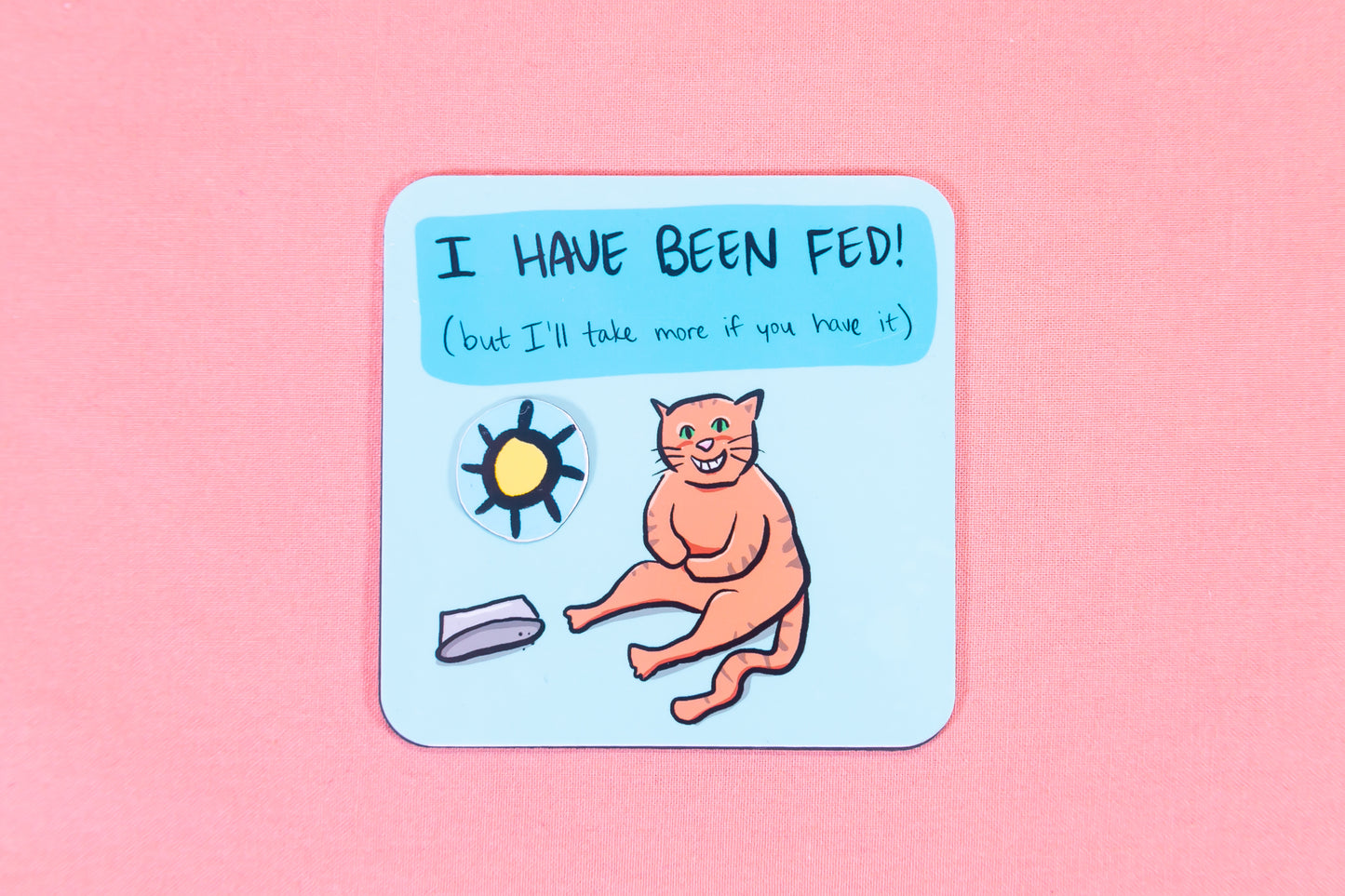 Cat Food Reminder Magnet