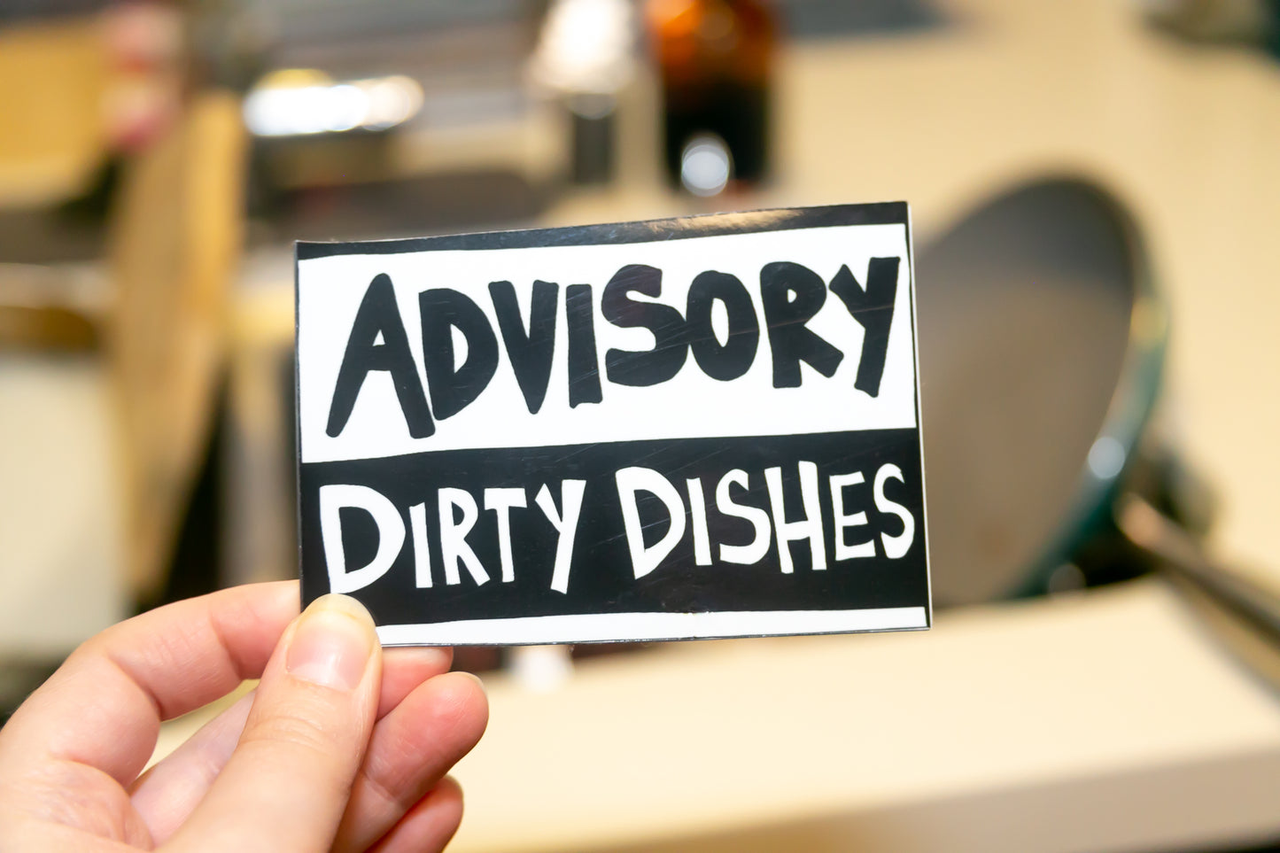 Parental Advisory Dishwasher Magnet