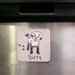 Fluffy Dog Dishwasher Magnet