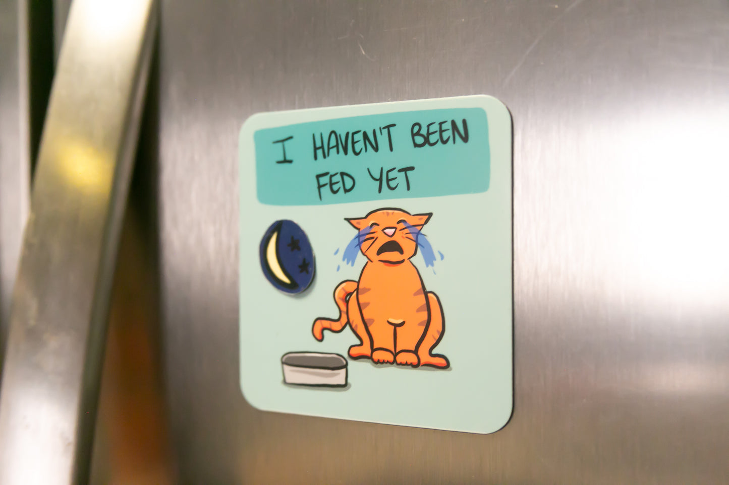 Cat Food Reminder Magnet