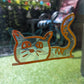 Peeking Cat Suncatcher Window Cling