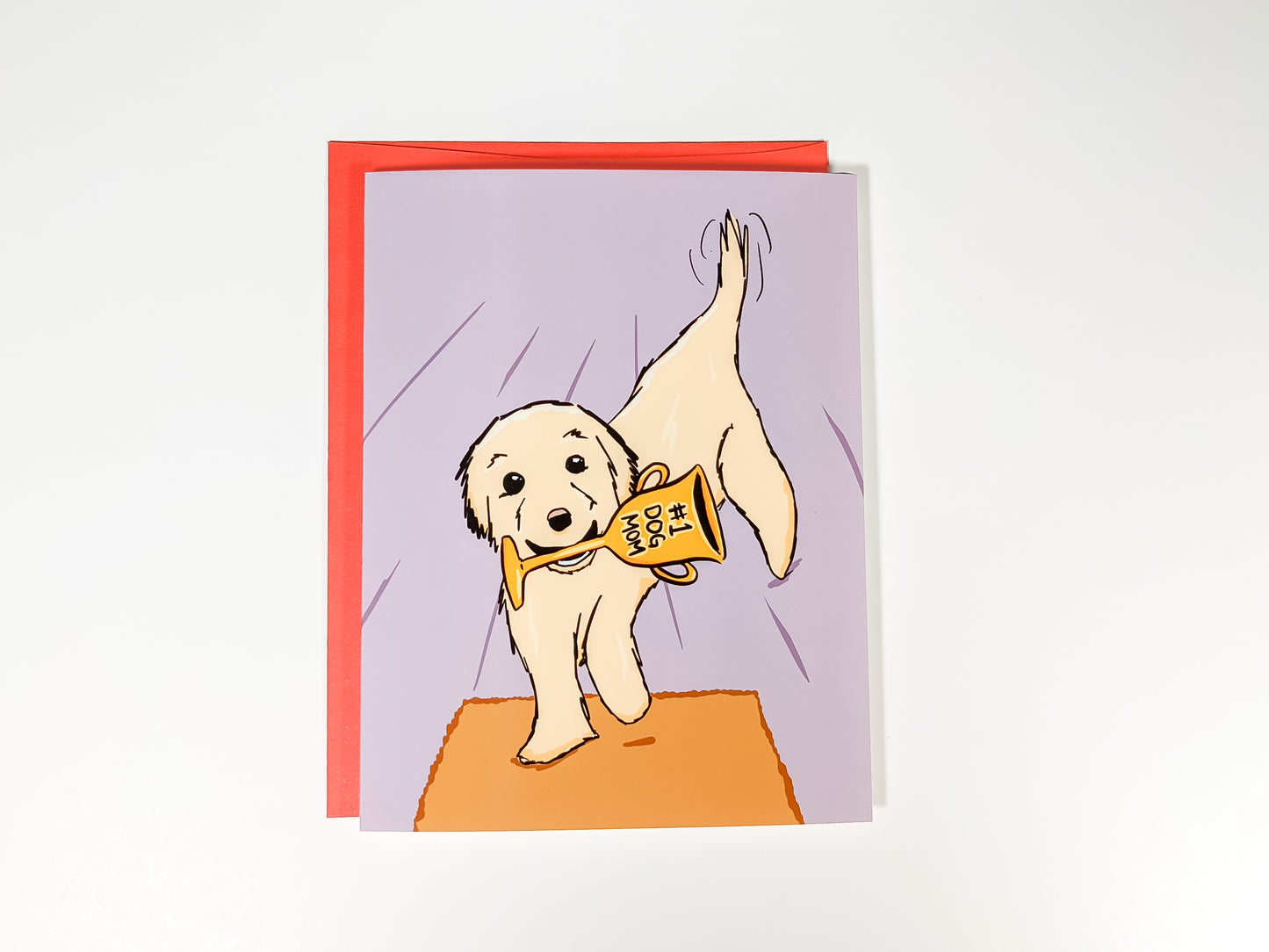#1 Dog Mom Card