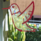 Hummingbird Suncatcher Window Cling