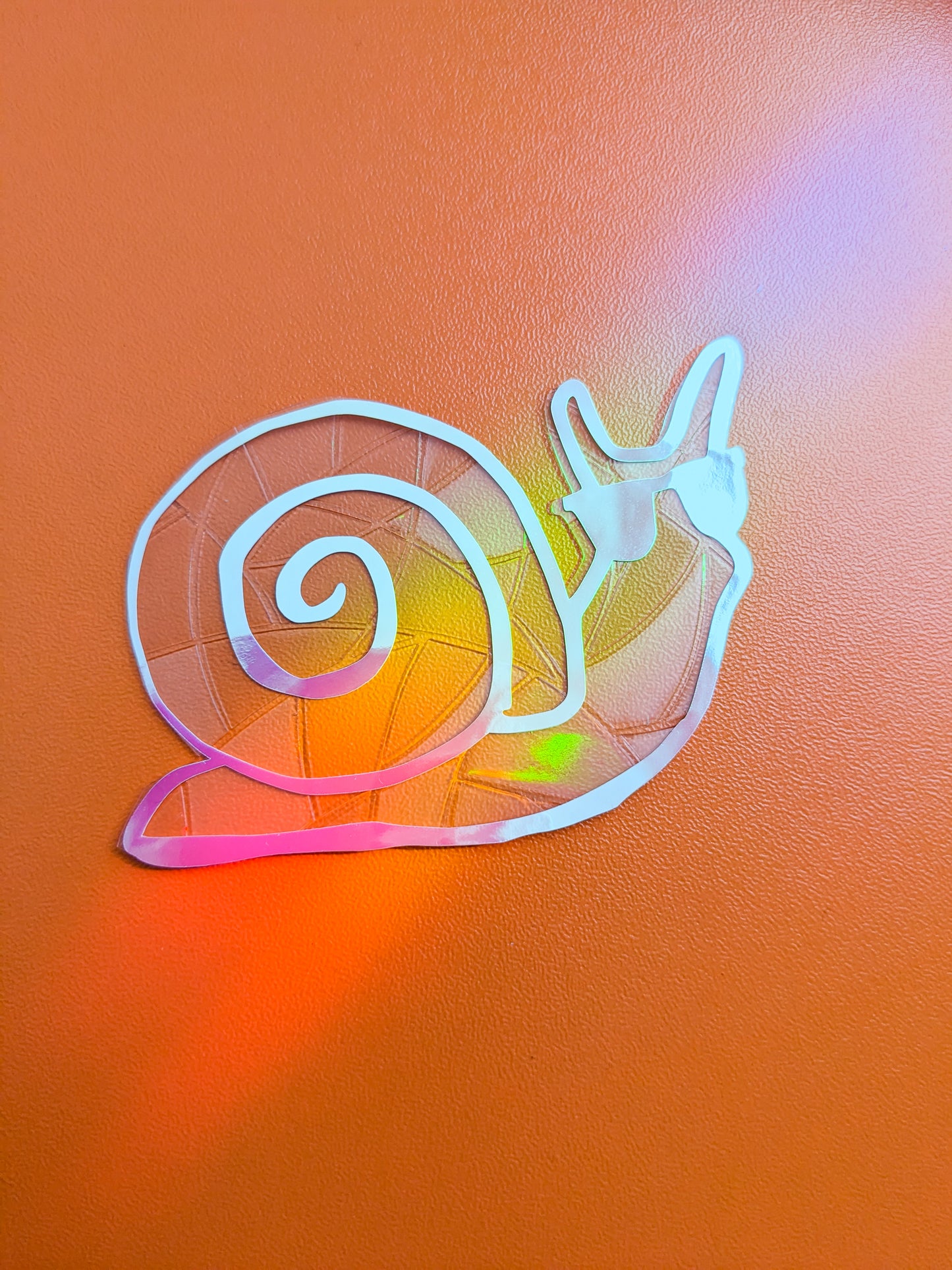 Cool Snail Suncatcher Window Cling