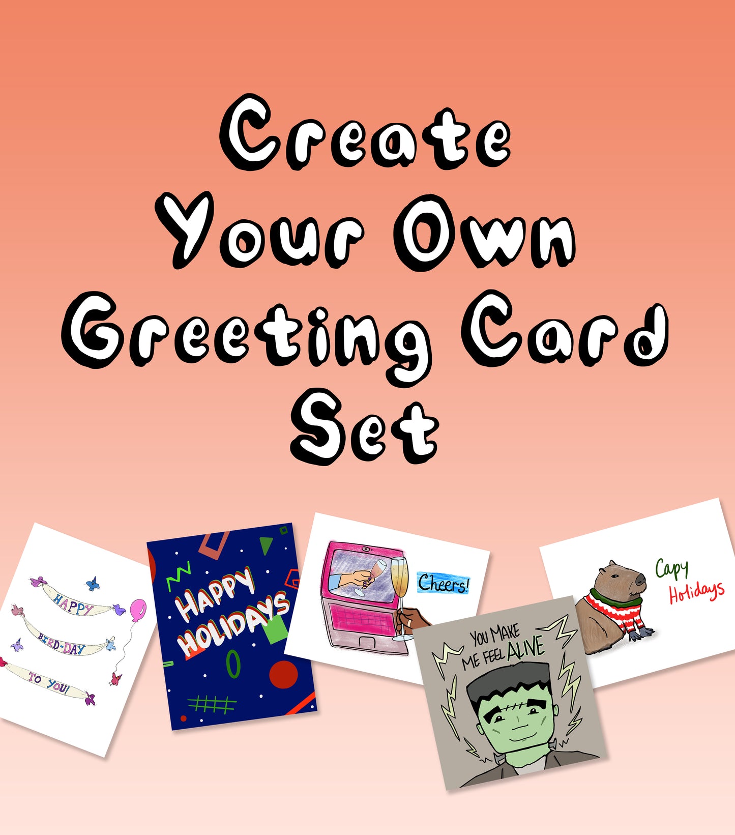 Create Your Own Greeting Card Pack