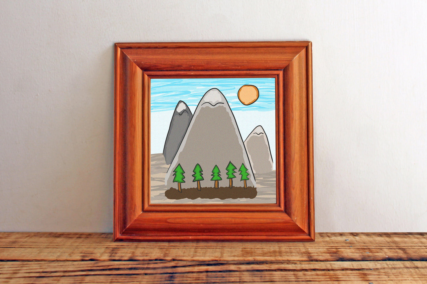 Mountain Mini Art Print