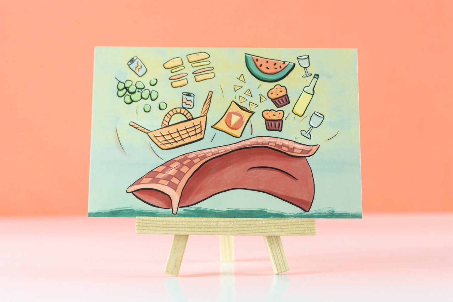 Whimsical Picnic Art Print