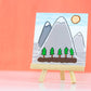 Mountain Mini Art Print