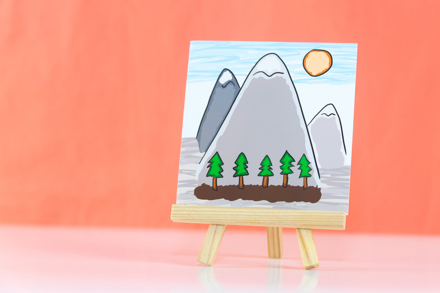 Mountain Mini Art Print