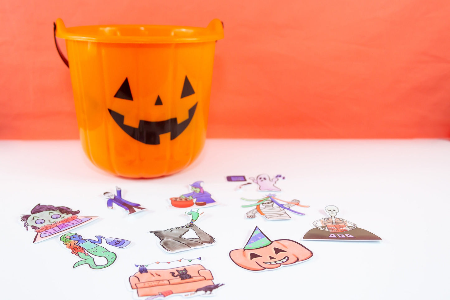 Halloween Monster Sticker Pack