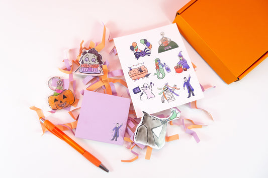 Halloween Party Stationery Box