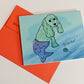 Pisces Dog Greeting Card