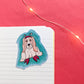 Cancer Dog Astrology Vinyl Sticker